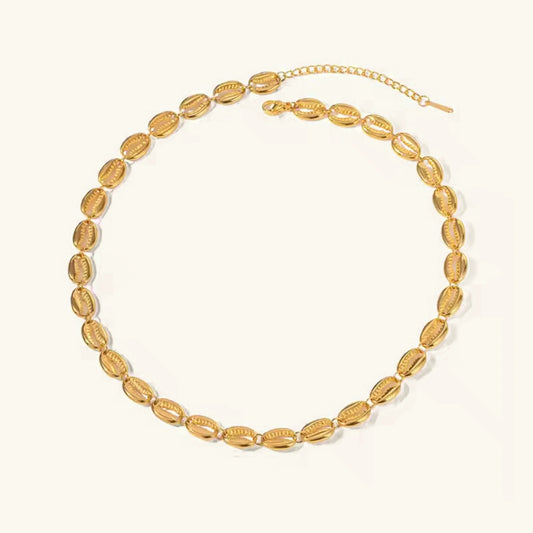 [Topon]Pacifica Gold Seashell Necklace