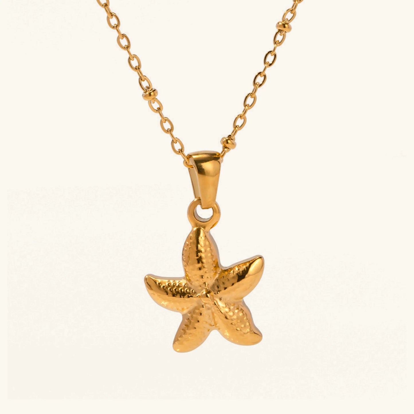 [Topon]Emmie Gold Starfish Pendant