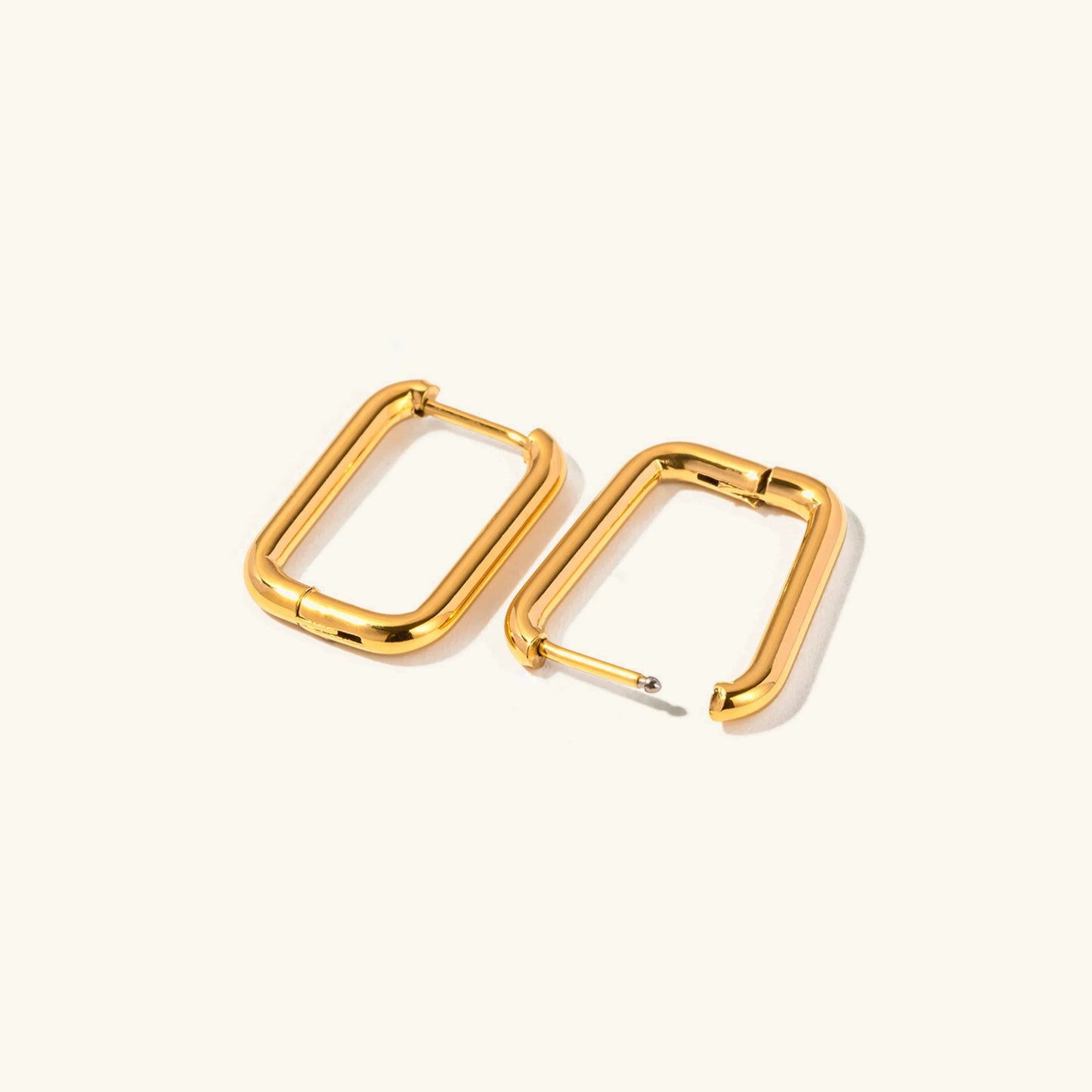 [Topon]Ambrielle Gold U Hoops