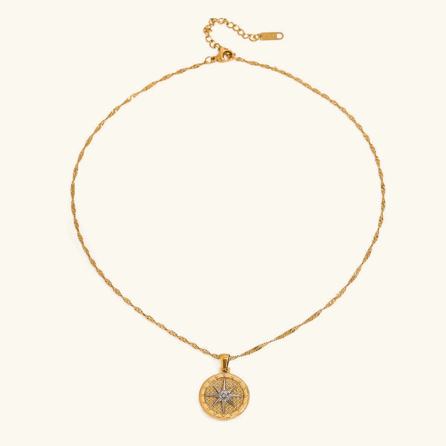 [Topon]Parker Gold Star Pendant