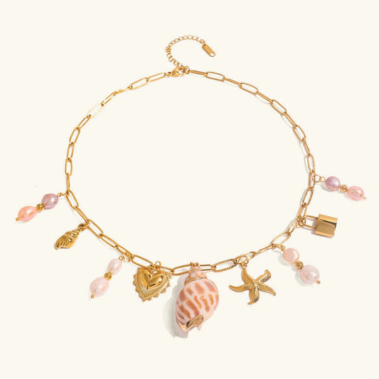 [Topon]Pacific Freshwater Pearl Necklace