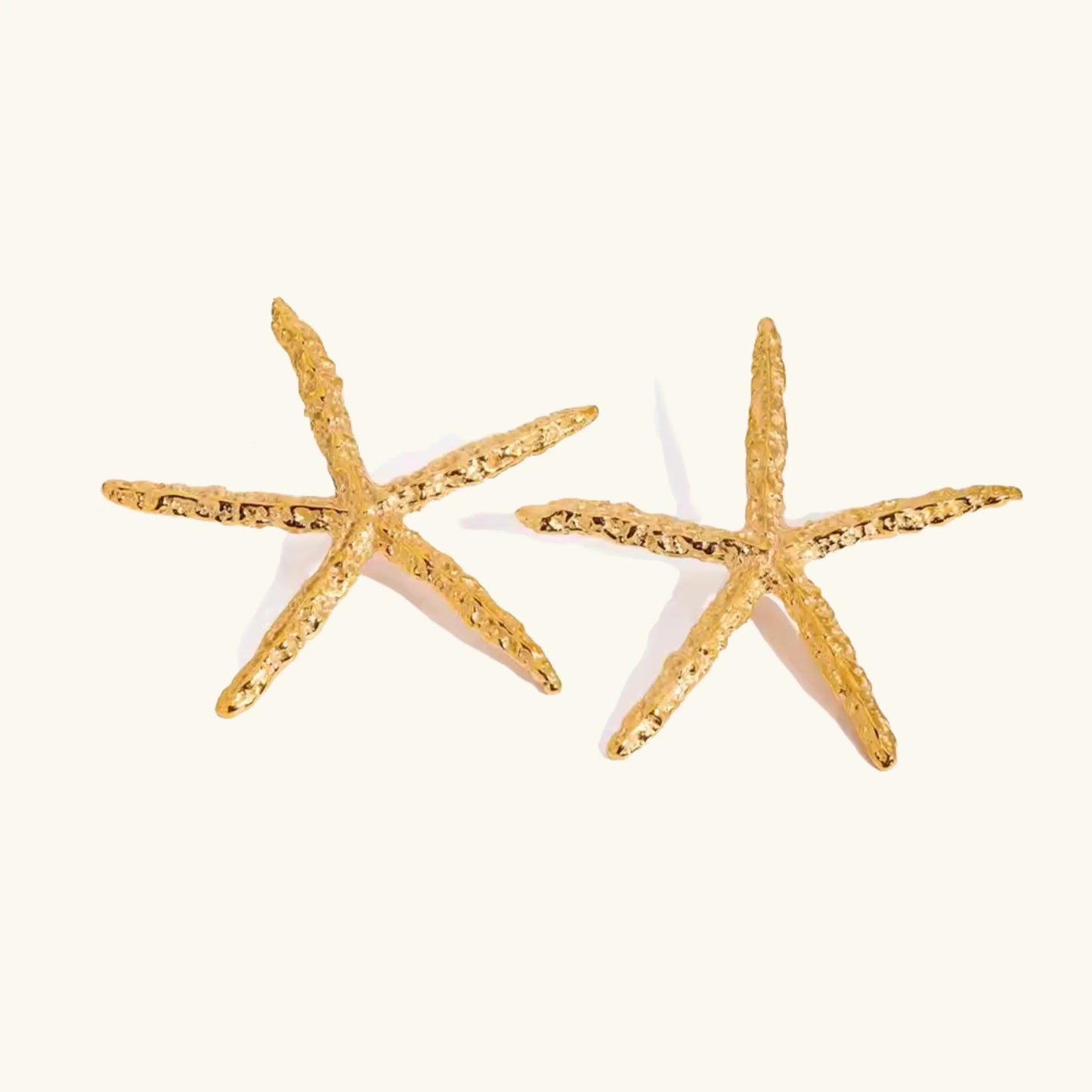 [Topon]Claudia Gold Starfish Earrings