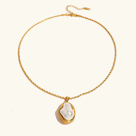 [Topon]Carly Mother Of Pearl Pendant
