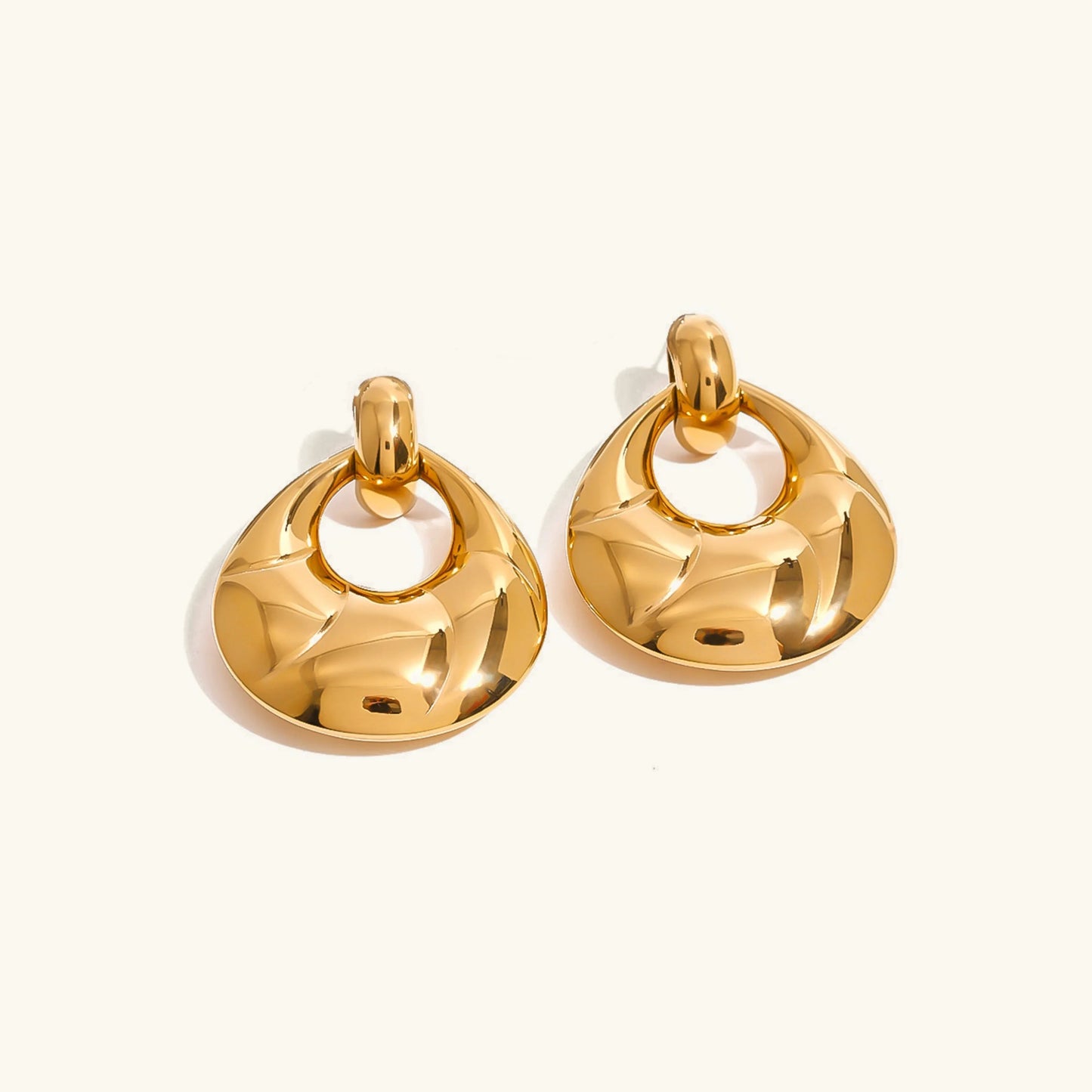 [Topon]Coralyn Gold Earrings