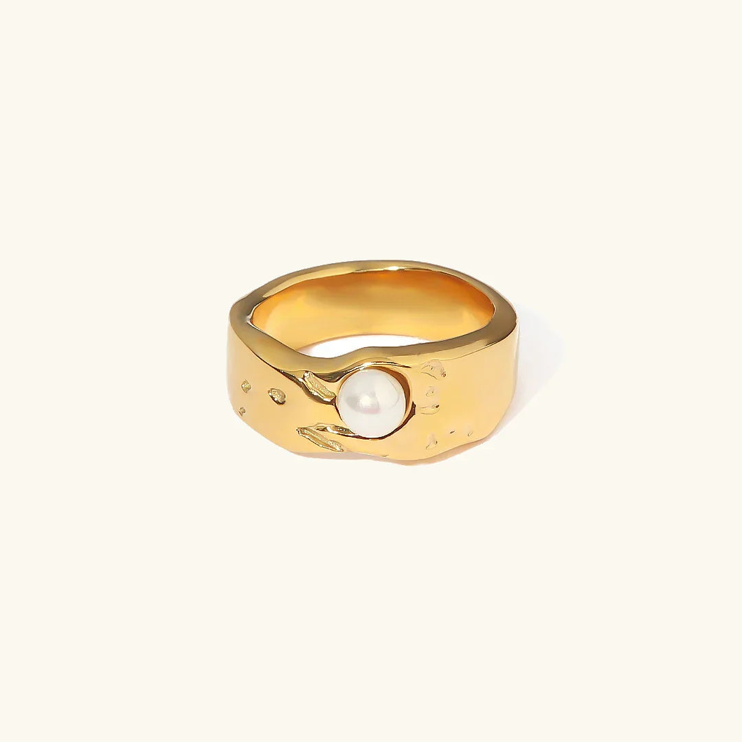 [Topon]Cerulia Freshwater Pearl Ring