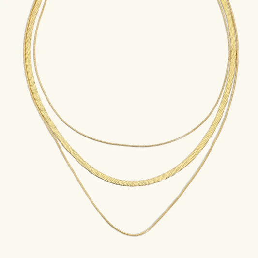 [Topon]Zafina Gold Necklace