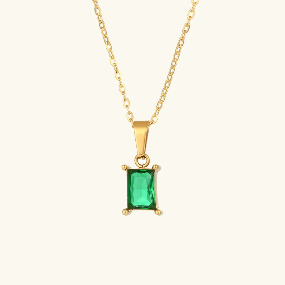 [Topon]Emi Green Necklace