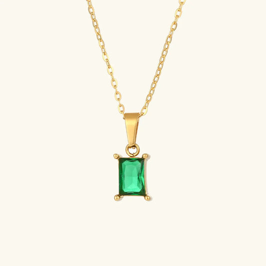 [Topon]Emi Green Necklace