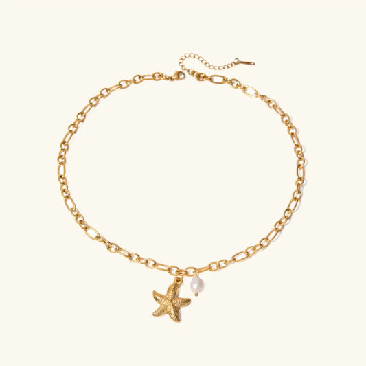 [Topon]Lagoon Gold Necklace