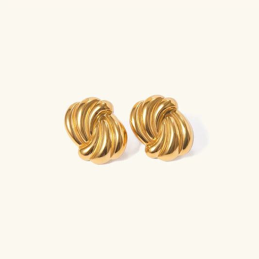 [Topon]Floriana Gold Earrings