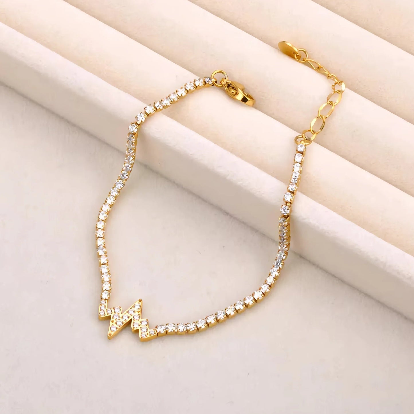 [Topon]Annette Diamond Pulse Bracelet