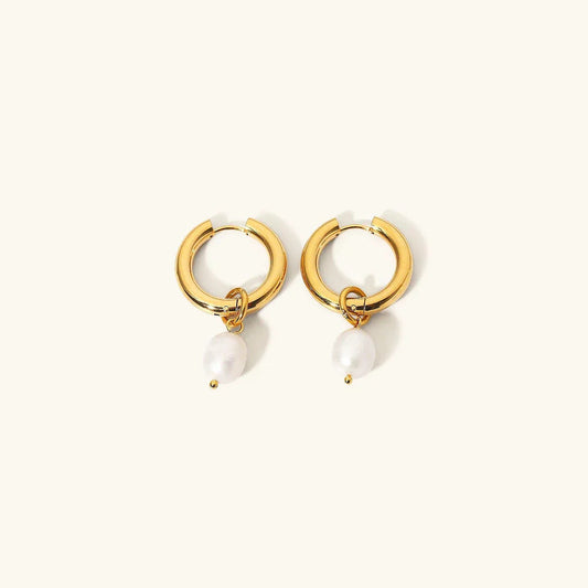 [Topon]Stella Pearl Earrings