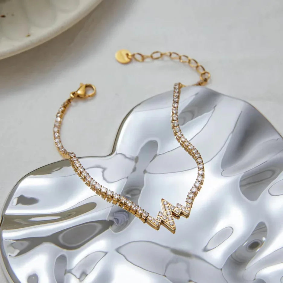 [Topon]Annette Diamond Pulse Bracelet