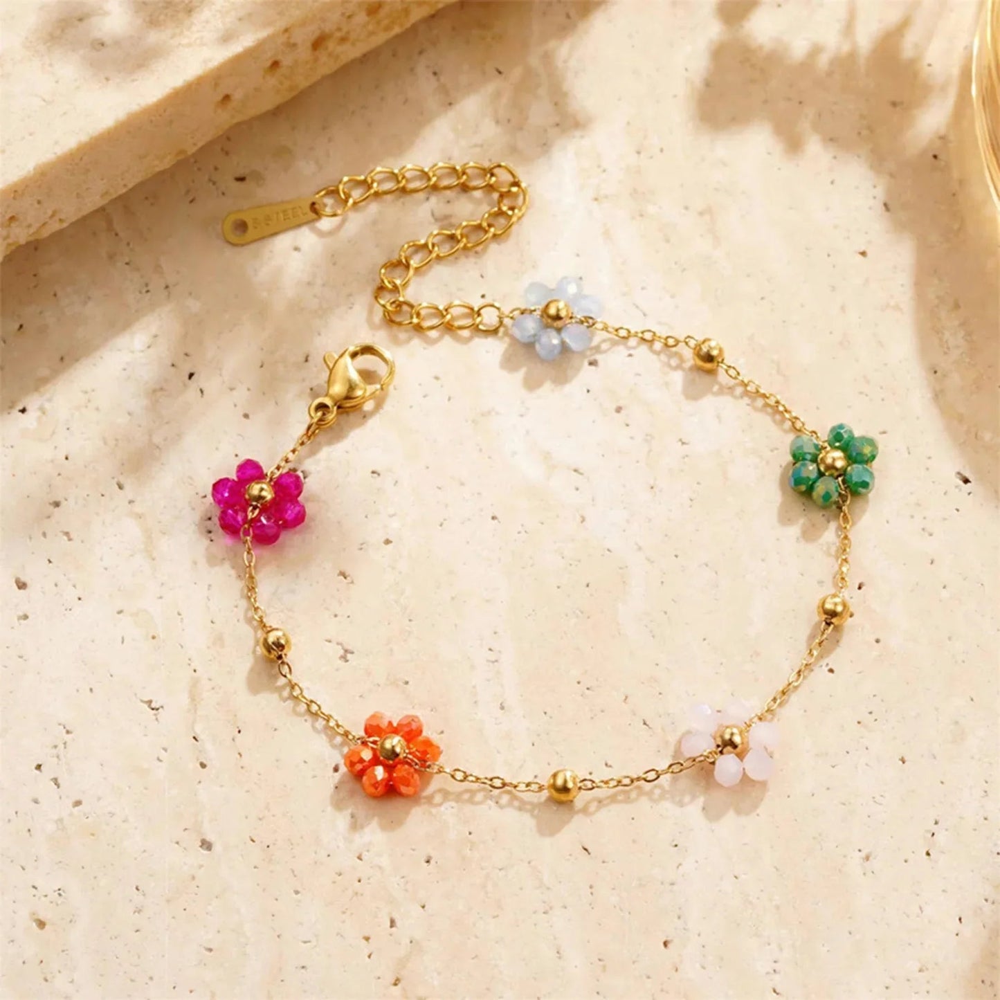 [Topon]Azalea Floral Gold Bracelet