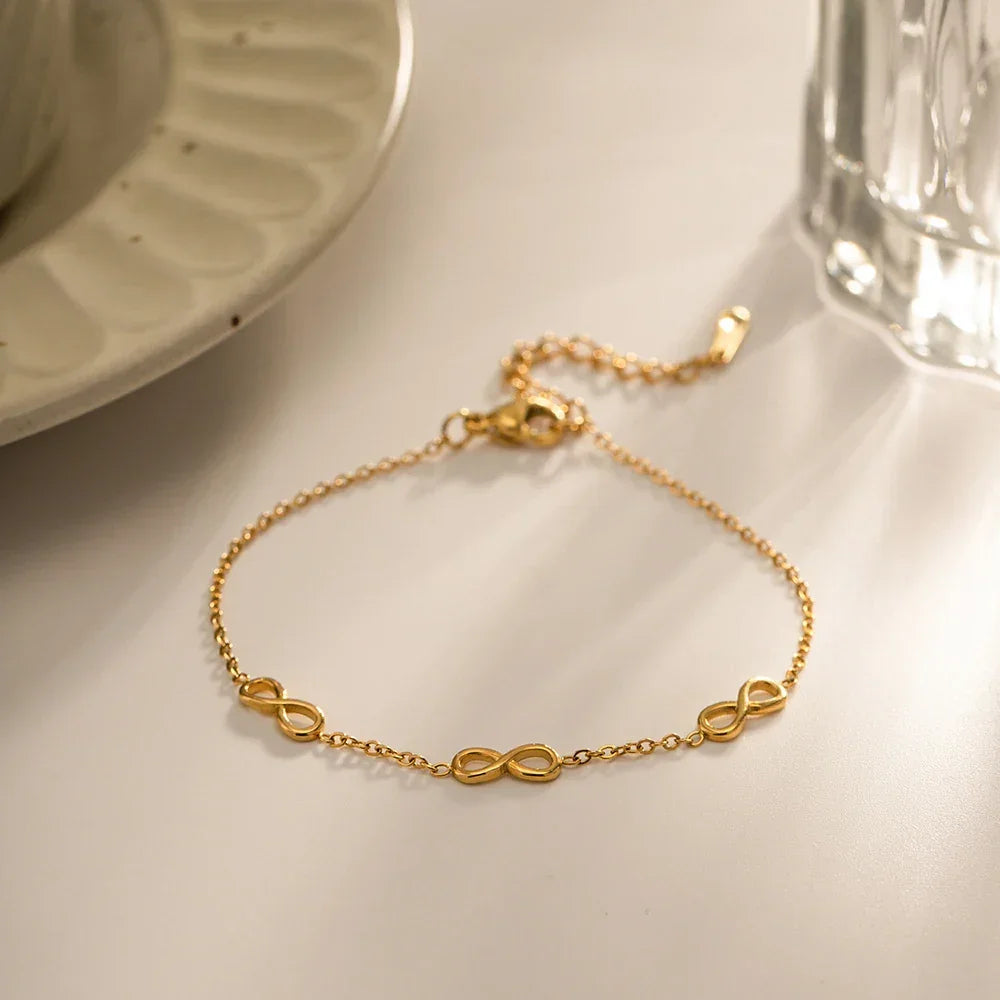 [Topon]Everlasting Gold Bracelet