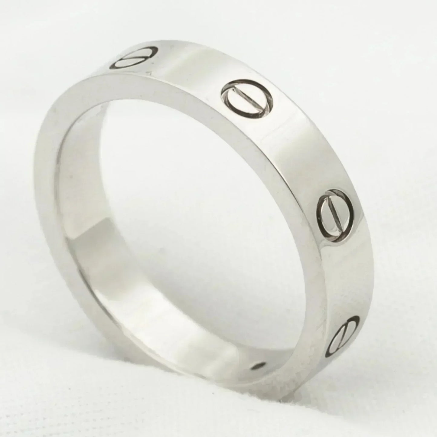 [Topon Jewelry]LOVE RING 4MM 1 DIAMOND SILVER