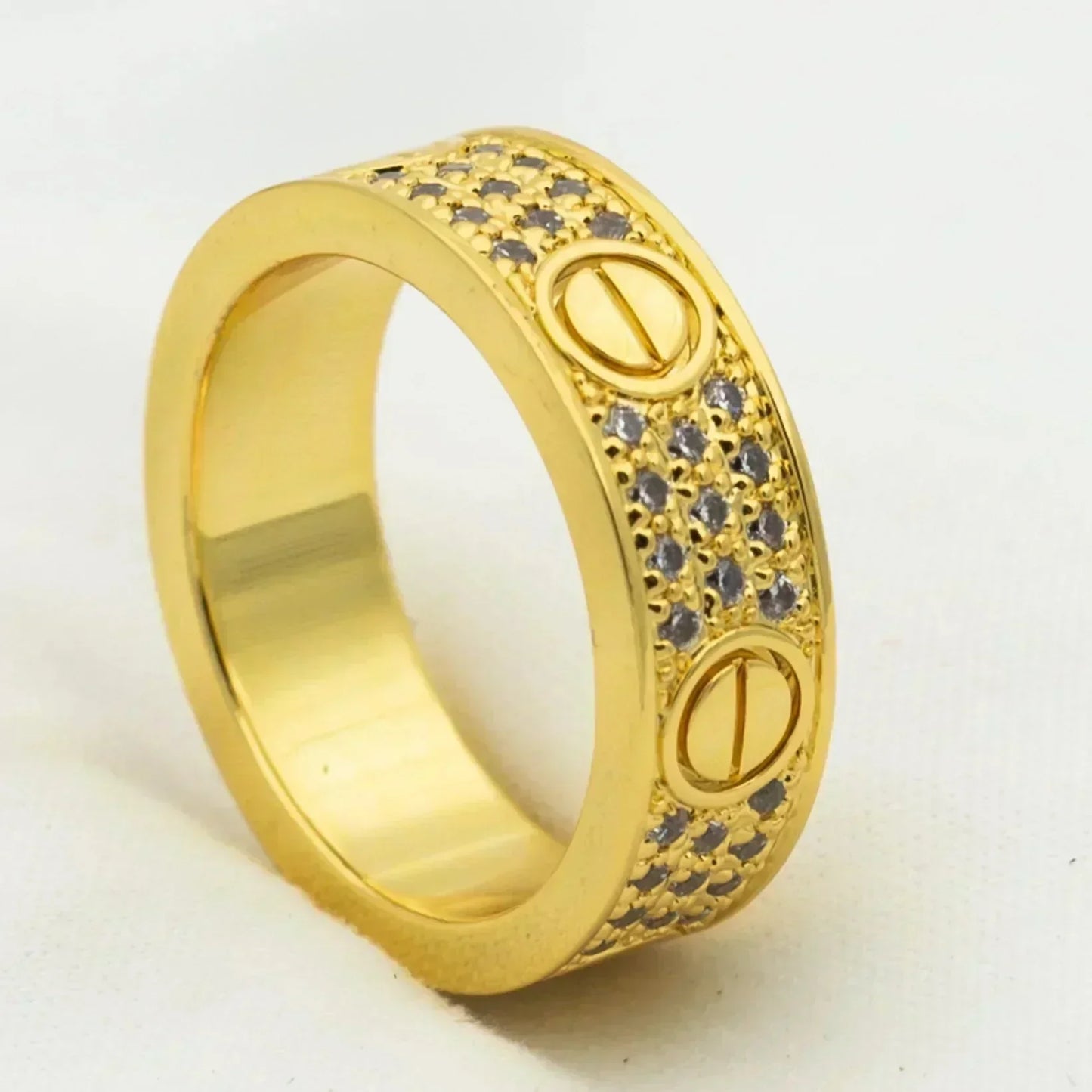 [Topon Jewelry]LOVE RING 5.5MM DIAMONDS PAVED