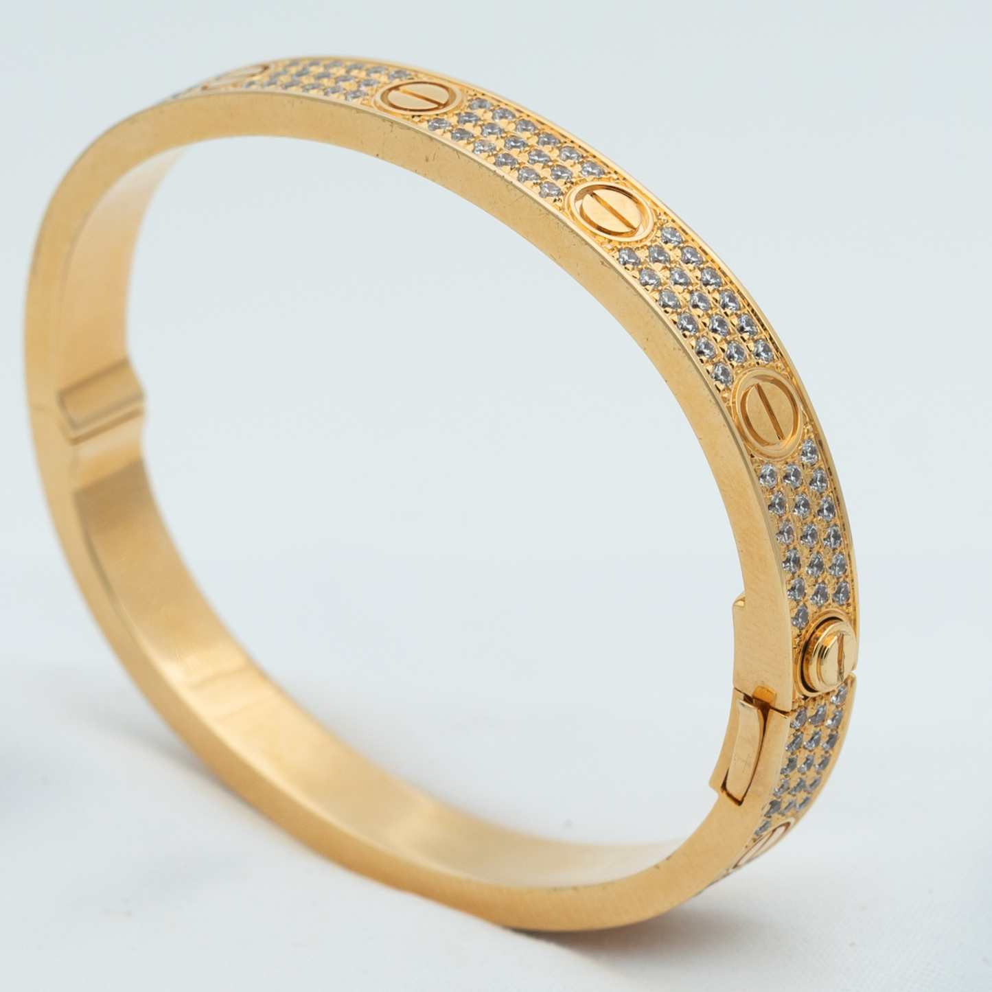 [Topon]LOVE BRACELET 6.1MM DIAMOND-PAVED