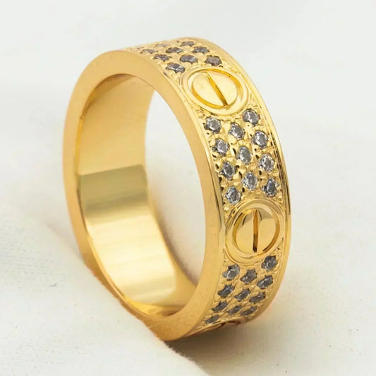 [Topon]LOVE RING 5.5MM DIAMONDS PAVED