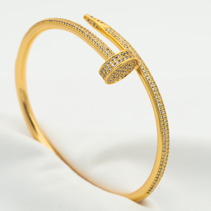 [Topon Jewelry]JUSTE BRACELET 3.5MM ALL DIAMONDS