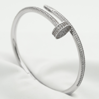 [Topon Jewelry]JUSTE BRACELET 3.5MM ALL DIAMONDS