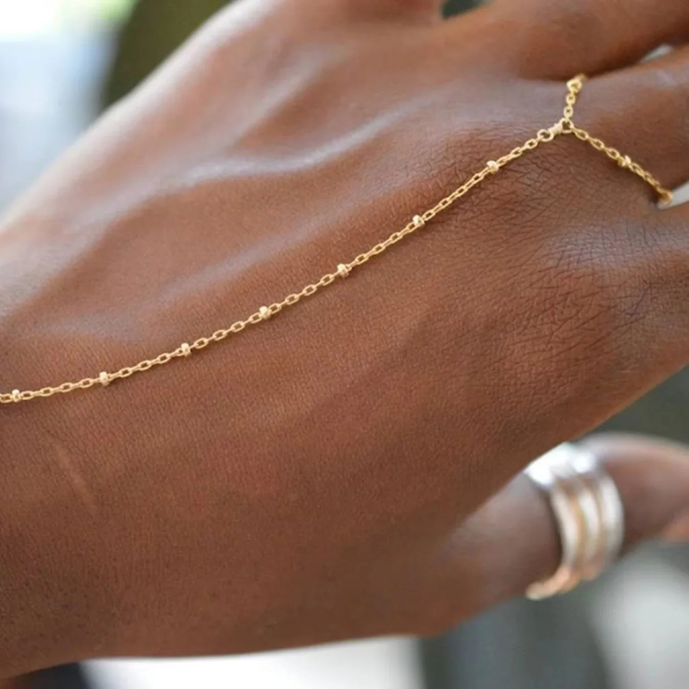 [Topon]Evelyne Gold Chain Bracelet