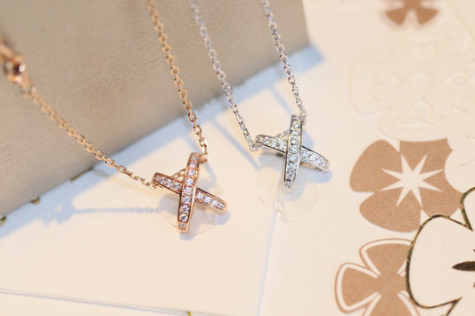 [Topon]JEUX DE DIAMOND NECKLACE