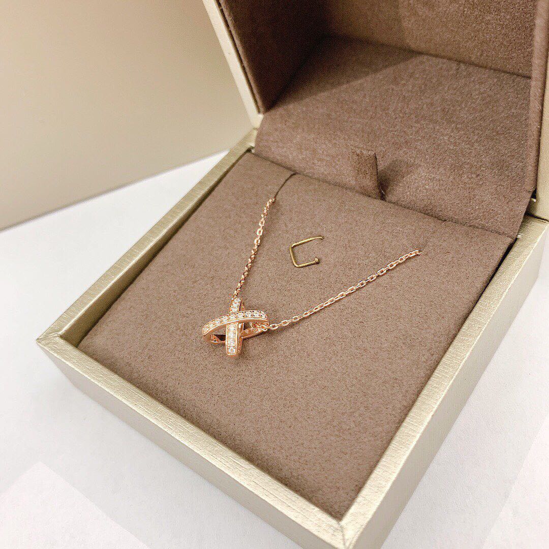 [Topon]JEUX DE DIAMOND NECKLACE