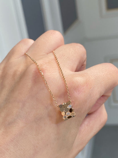 [Topon Jewelry]BEE LOVE DIAMOND NECKLACE