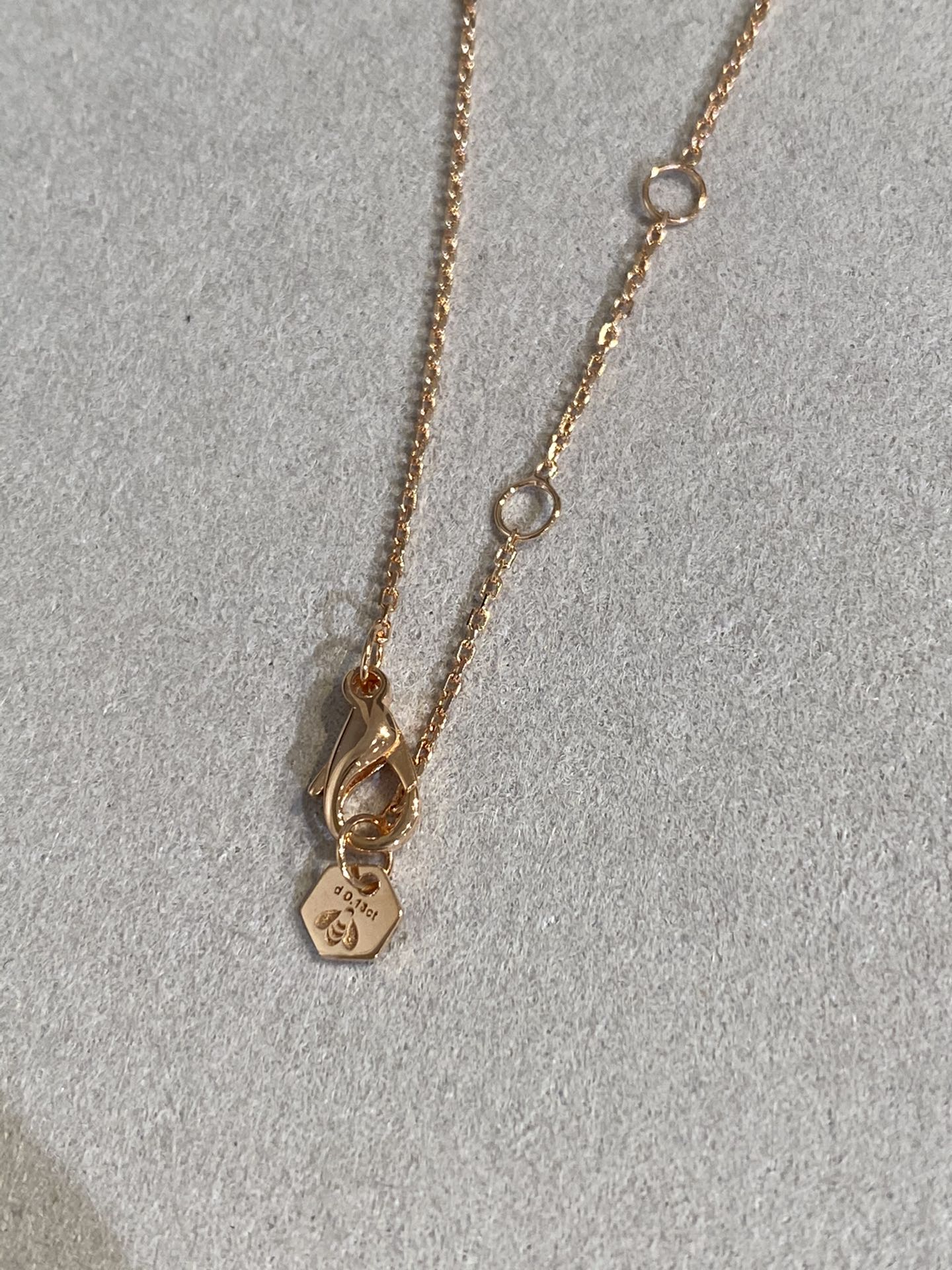 [Topon Jewelry]BEE LOVE DIAMOND NECKLACE