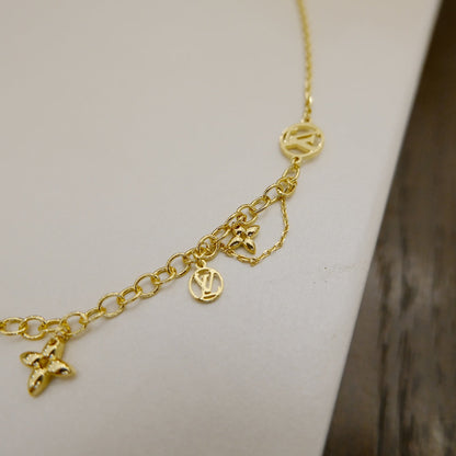 [Topon Jewelry]BLOOMING SUPPLE NECKLACE BRASS