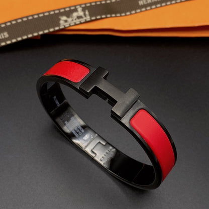 [Topon Jewelry]CLIC HM SO BLACK RED BRACELET