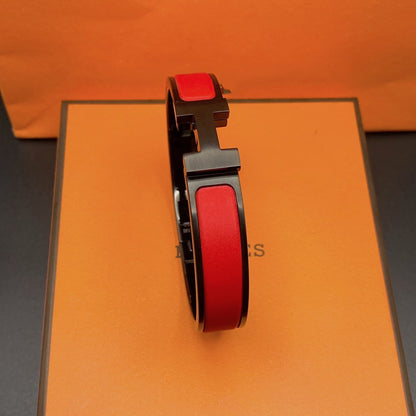 [Topon Jewelry]CLIC HM SO BLACK RED BRACELET