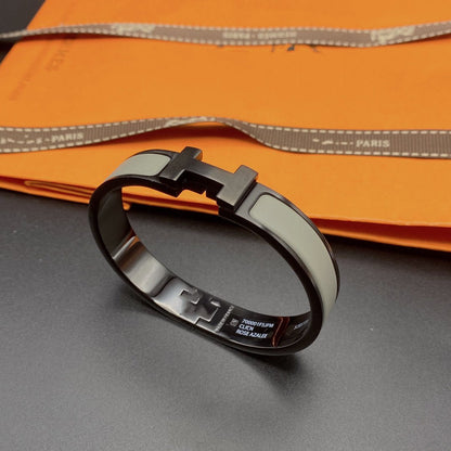 [Topon Jewelry]CLIC HM SO BLACK GREY BRACELET