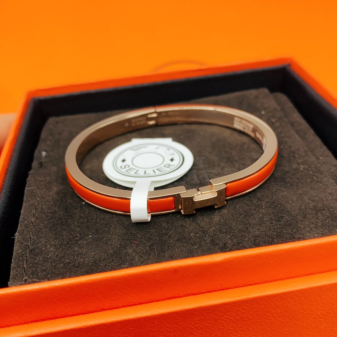 [Topon]CLASSIC HM CLIC RED 8MM ENAMEL BRACELET