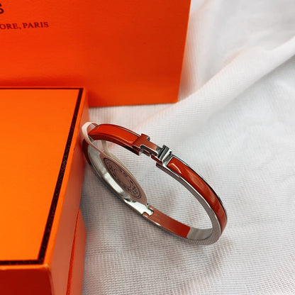 [Topon Jewelry]CLASSIC HM CLIC RED 8MM ENAMEL BRACELET