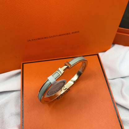 [Topon]CLASSIC HM CLIC GREEN 8MM ENAMEL BRACELET