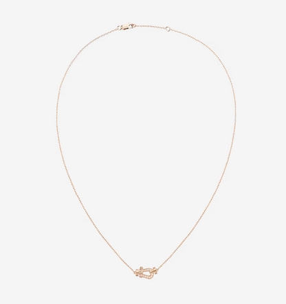 [Topon Jewelry]FORCE 10 DIAMOND PINK GOLD NECKLACE MINI MODEL