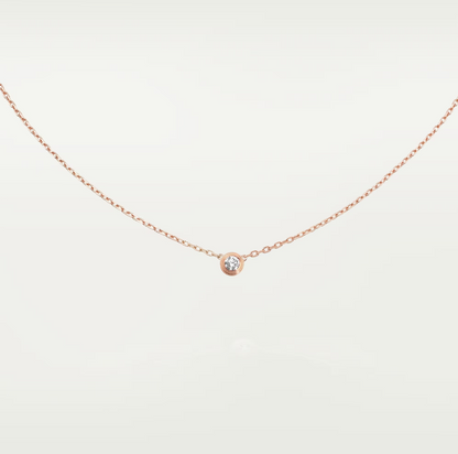 [Topon Jewelry]DAMOUR DIAMOND NECKLACE