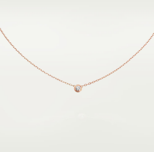 [Topon]DAMOUR DIAMOND NECKLACE