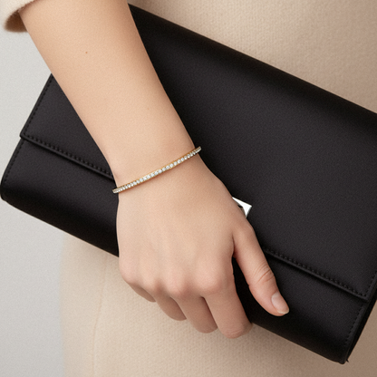 [Topon]Kalista Diamond Gold Bangle