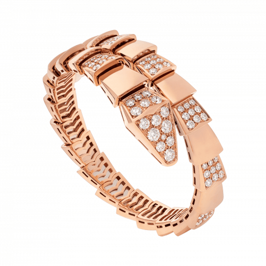 [Topon Jewelry]SERPENTI BRACELET PINK GOLD DIAMOND