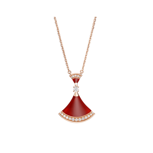 [Topon Jewelry]DREAM NECKLACE CARNELIAN DIAMOND