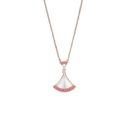 [Topon Jewelry]DREAM NECKLACE MOP PINK DIAMOND