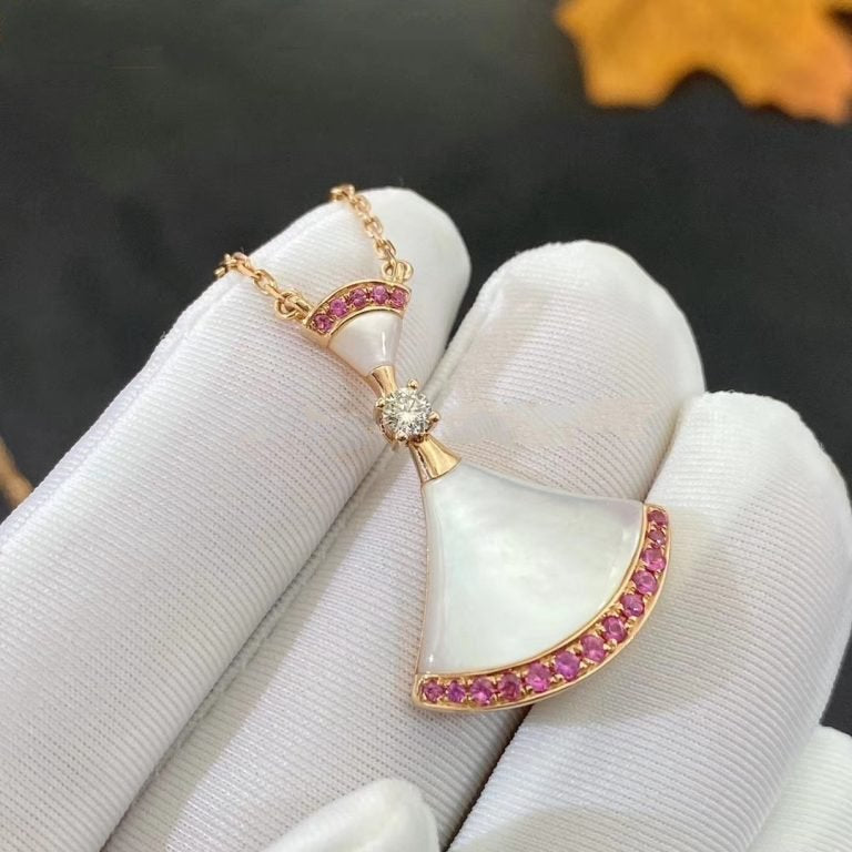 [Topon Jewelry]DREAM NECKLACE MOP PINK DIAMOND