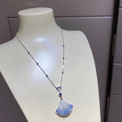 [Topon Jewelry]DREAM NECKLACE AGATE SILVER DIAMOND