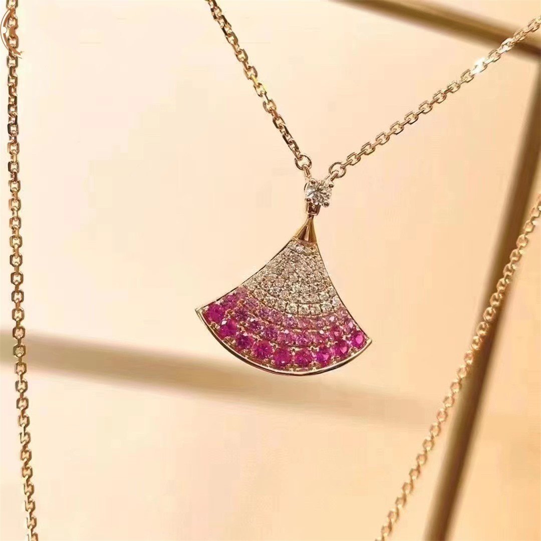 [Topon Jewelry]DREAM NECKLACE PINK GOLD PINK DIAMOND