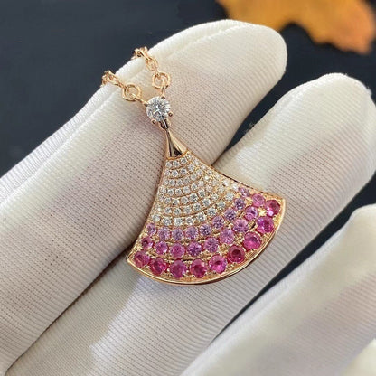 [Topon Jewelry]DREAM NECKLACE PINK GOLD PINK DIAMOND