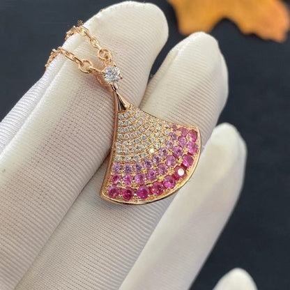 [Topon Jewelry]DREAM NECKLACE PINK GOLD PINK DIAMOND