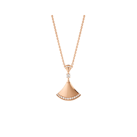 [Topon Jewelry]DREAM NECKLACE PINK GOLD DIAMOND